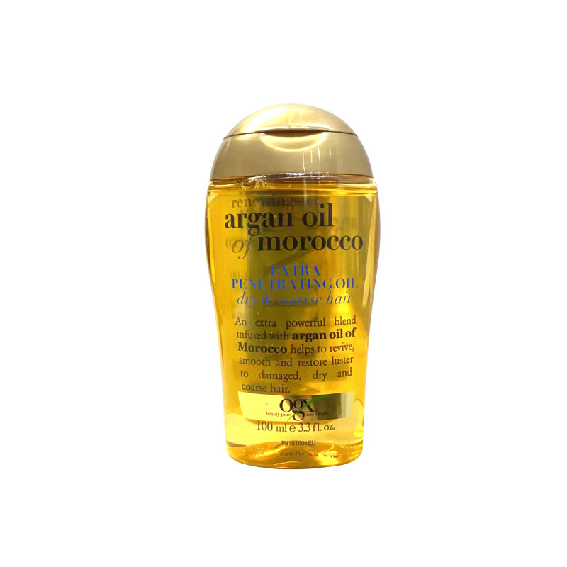 美国OGX摩洛哥坚果护发油精油女修复干枯柔顺防毛躁黄金天使清爽