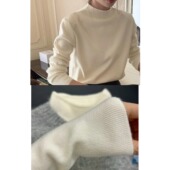 欧货高级感打底衫 叠穿上衣女气质简约小立领内搭软糯针织毛衣