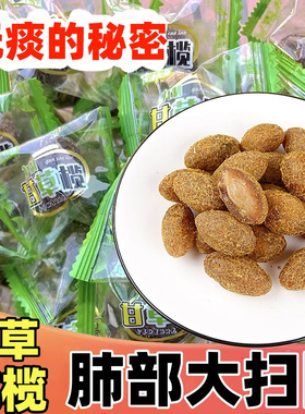 甘草橄榄官方旗舰店九制黄橄榄潮汕特产盐津丁香橄散装称果干果脯