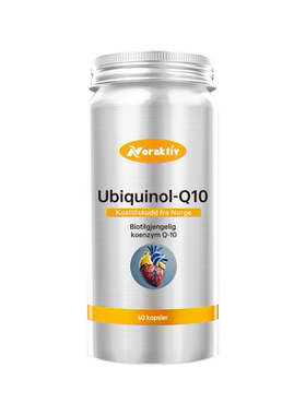 挪威Noraktiv辅酶q10还原型泛醇Kaneka心脏保健血管卵磷脂软胶囊