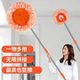 多功能太阳花拖把除尘掸子擦地砖墙面扫天花板洗车家用大扫除神器