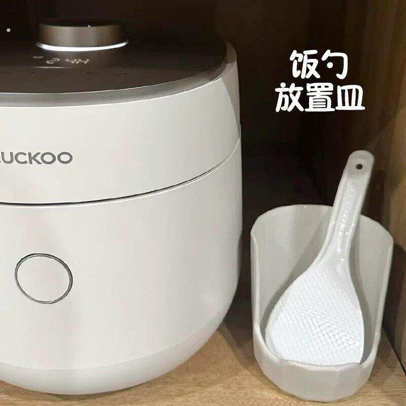 饭勺固定器放置器立式置物架收纳架台面收纳放置托盘勺子托架搁盘