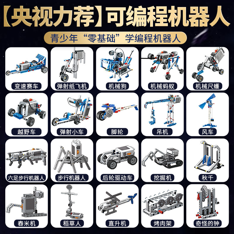 【专家力荐】编程机器人科学套装图片