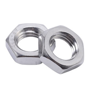 304不锈钢细牙反牙薄螺母细丝螺帽左牙M8M14M16M18M20M24M30*1.5