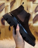 9新品 男士 高帮切尔西磨砂平底休闲皮鞋 912 舒适男鞋 高级感百搭