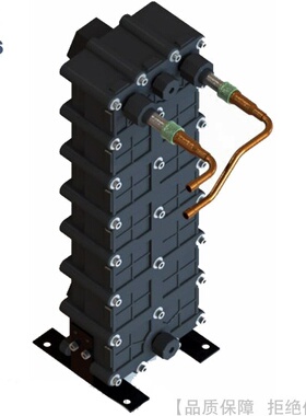 HZSS/沈氏R410A泳池热泵用壳盘管式换热器SS-0030 0050 0070STi-Y