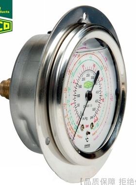 REFCO/威科冷媒压力表++MR-305-DS-MULTI-35BAR++4664430/4687574