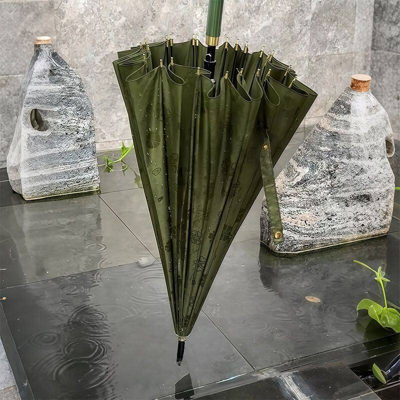 女士结实雨伞遇水开花高颜值创意加大抗风暴长柄直杆大号高级感男