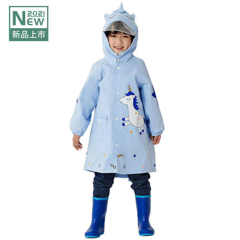 天堂雨衣新款大小号儿童雨衣幼儿园小学生全身行走户外游玩雨披带