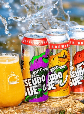 新批次 美国击倒巨人 暴龙王/暴龙苏/庞贝/浑浊IPA 进口精酿啤