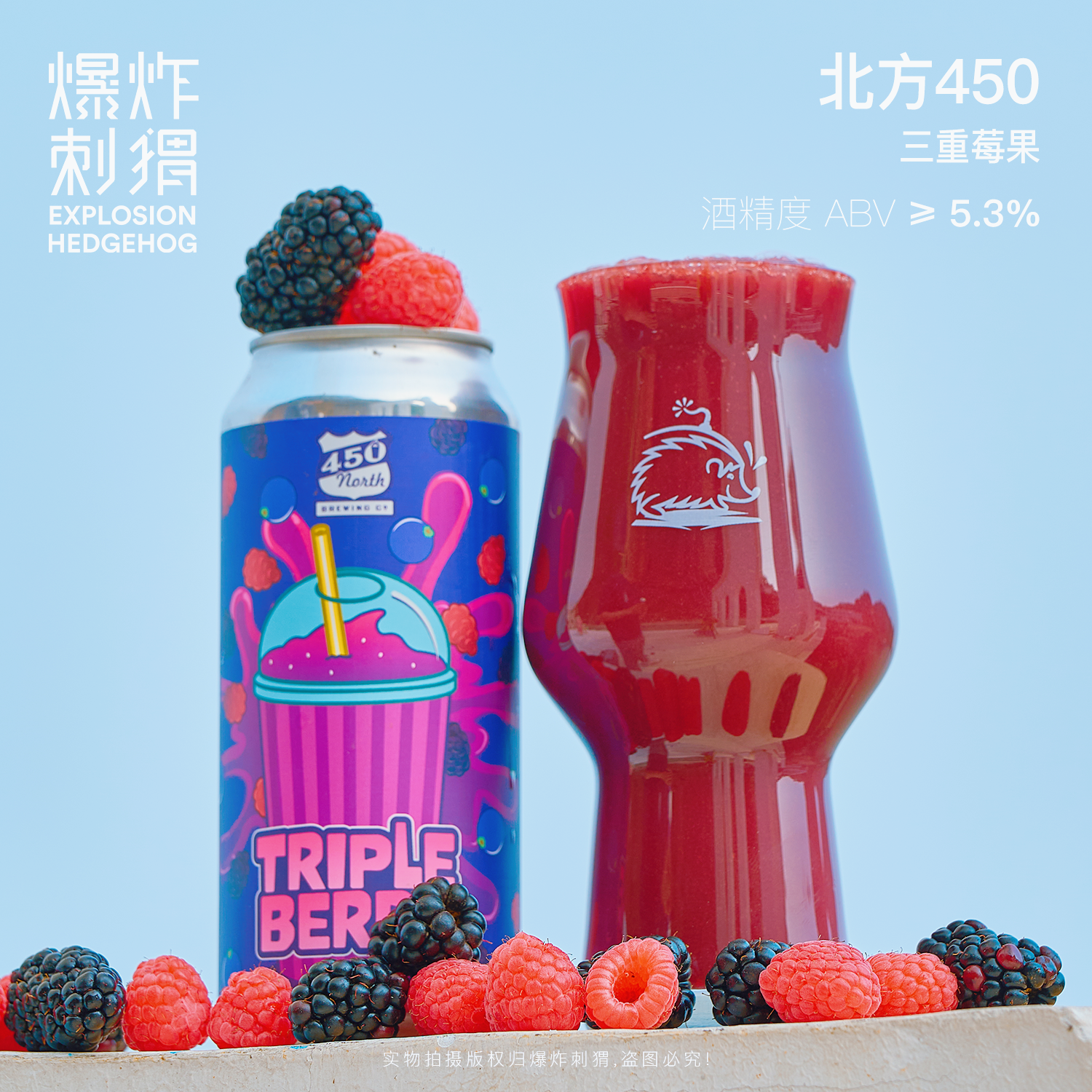 450北方/盒子思维果泥艾尔啤酒
