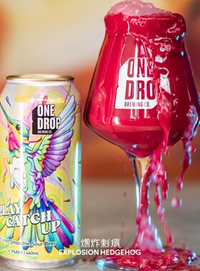 One Drop一滴 /盒子思维芒果百香果草莓树莓 水果泥进口精酿啤酒