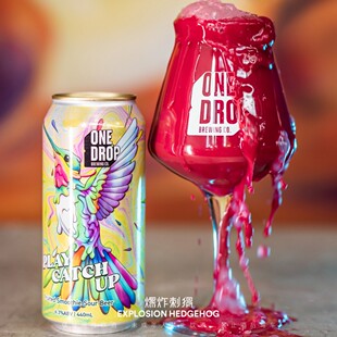 One Drop一滴 /盒子思维芒果百香果草莓树莓 水果泥进口精酿啤酒