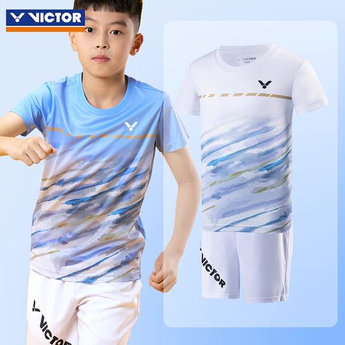 胜利儿童羽毛球服victor