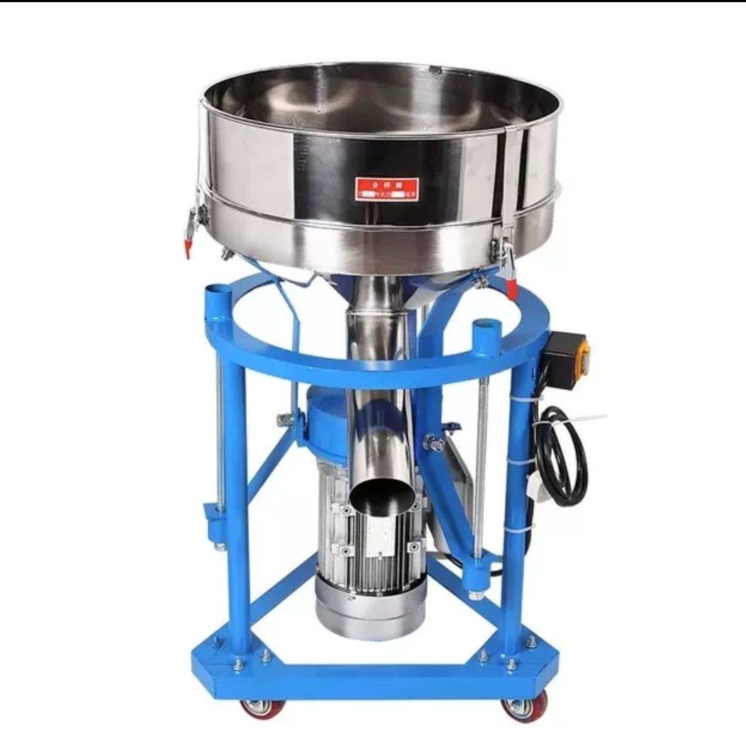 不锈钢面粉振动筛电动塑粉筛自动振动小型圆形粉末震动筛粉机定制