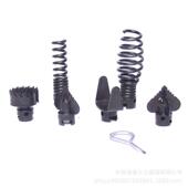 疏通刀头通机fds5665配件大全机管通道疏器16mm刀头刀具疏通下疏