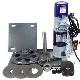 新款外挂电动卷帘卷闸门电机库铜报警反弹阻停通用机车遇阻链条芯