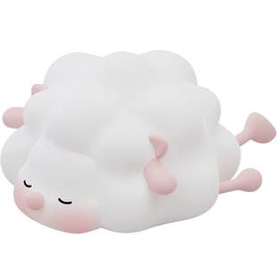 利乐普充电式拍拍灯生日礼物灯创意小夜灯家居百货家用大全生活用品儿童粉色小绵羊生日礼物情人节圣诞新年