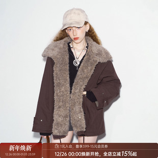 微喇抽绳裤 DIDDIMODA抽绳毛毛外套 连帽卫衣