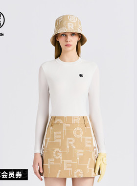 G/FORE吉福官方秋冬女士高尔夫服装CREWNECK SWEATER针织衫