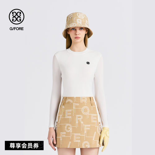 G/FORE吉福官方秋冬女士高尔夫服装CREWNECK SWEATER针织衫