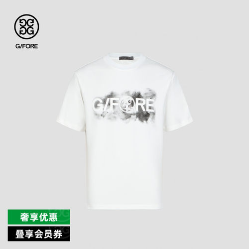 G/FORE吉福官方男士高尔夫服装CREWNECK T-SHIRT短袖T恤