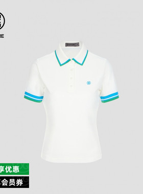 G/FORE吉福官方春夏新品女士高尔夫服装短袖POLO衫