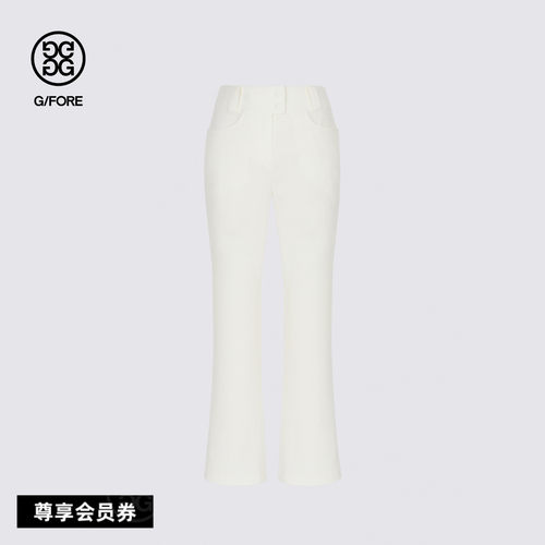 G/FORE吉福官方春夏新品女士高尔夫服装BOOTCUT PANT长裤微喇裤