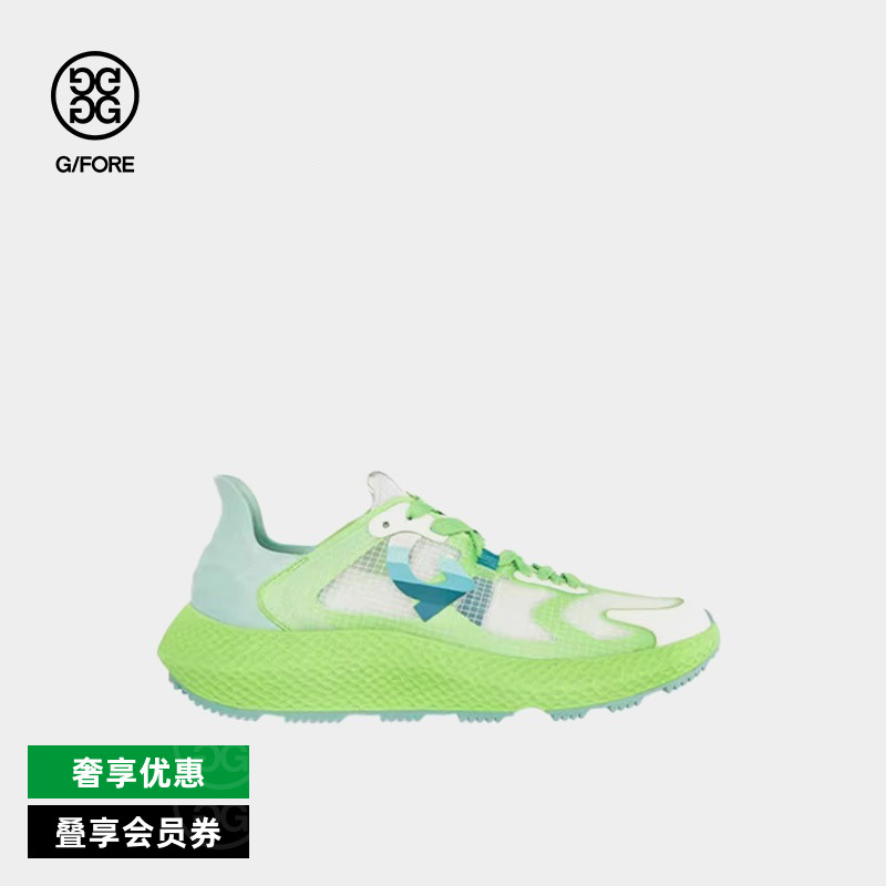 GFORE高尔夫女鞋渐变绿色