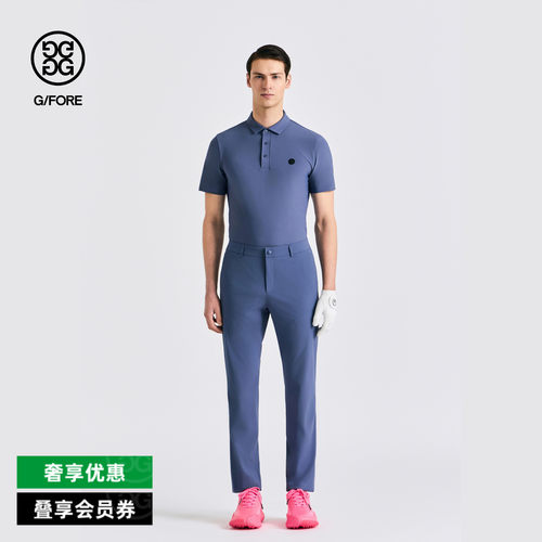 G/FORE吉福官方春夏男士高尔夫服装SOLID TECH POLO衫