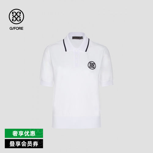 G/FORE吉福官方春夏女士高尔夫服装短袖POLO衫