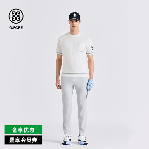 G/FORE吉福官方春夏男士高尔夫服装T-SHIRT短袖T恤