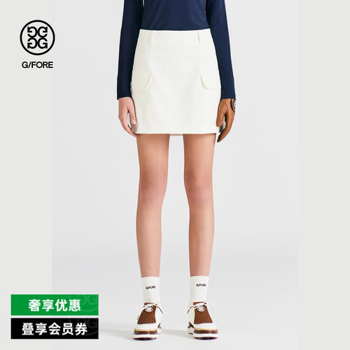 G/FORE吉福官方秋冬女士高尔夫服装POCKET SKIRT短裙