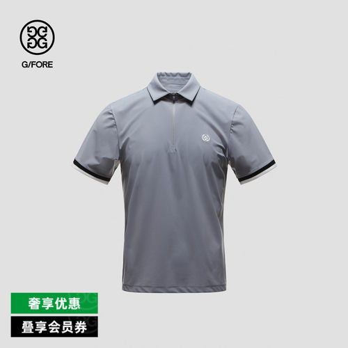 G/FORE吉福官方春夏男士高尔夫服装短袖POLO衫