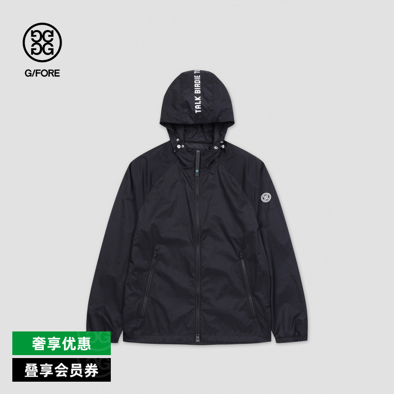 G/FORE男款防风衣连帽