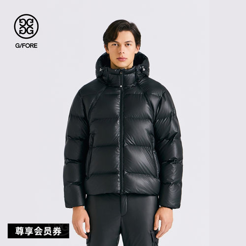 G/FORE吉福官方男士高尔夫服装DOWN JACKET连帽羽绒服