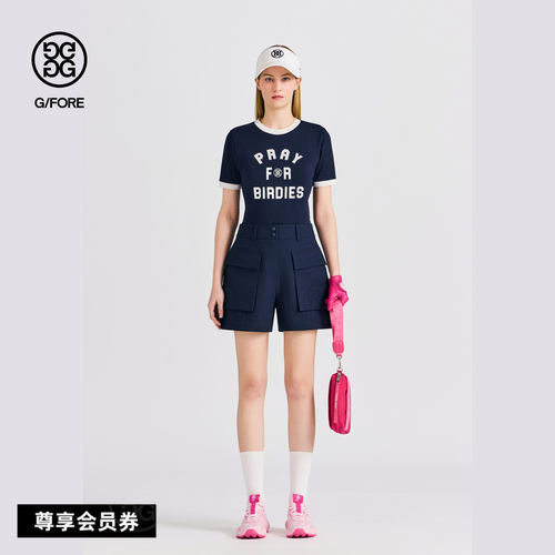 G/FORE吉福官方早春新品女士高尔夫服装POCKET SHORT短裤