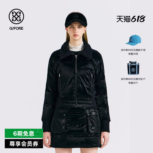 G/FORE吉福官方女士高尔夫服装HYBRID DOWN羽绒服