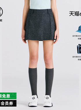 G/FORE吉福官方秋冬女士高尔夫服装CUFFED SKIRT短裙