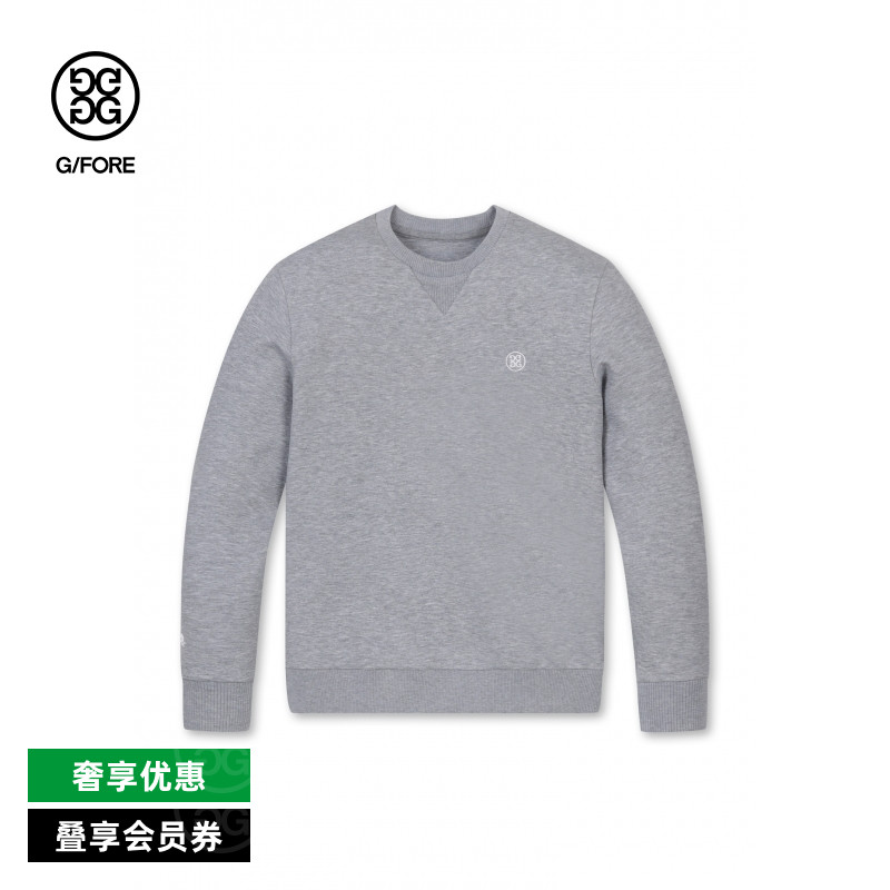 G/FORE简约休闲圆领针织衫卫衣
