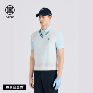 FORE吉福官方春夏新品 NECK 男士 VEST背心 高尔夫服装