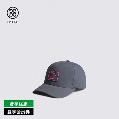 G/FORE吉福官方ZERO FUX SNAPBACK男士高尔夫球帽鸭舌帽