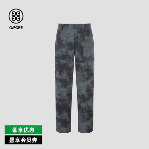 G/FORE吉福官方秋冬男士高尔夫服装TEXTURED PANTS长裤