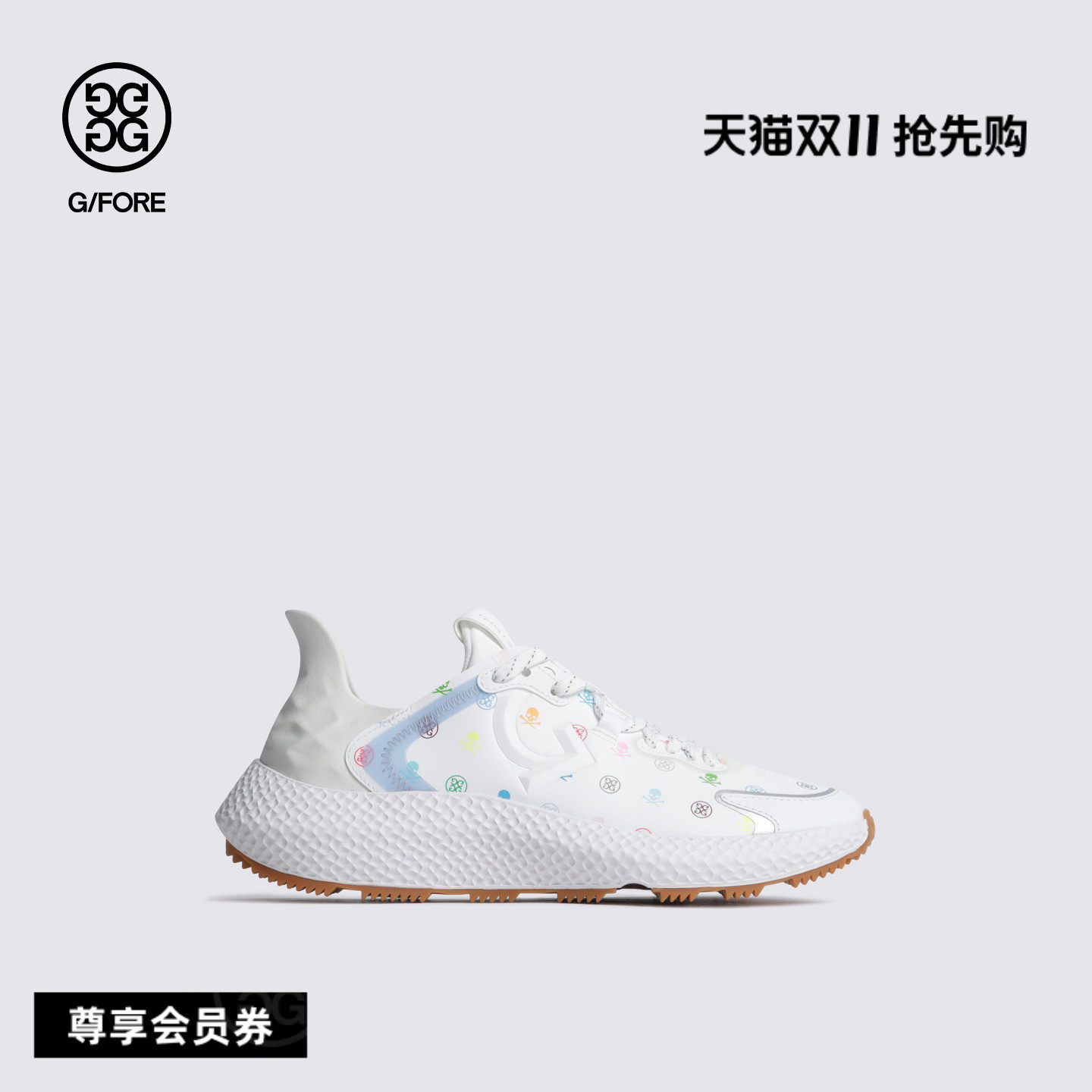 G/FORE吉福官方早秋新品女士高尔夫鞋MG4X2 HYBRID系列运动球鞋