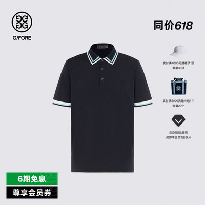 G/FORE吉福官方春夏新品男士高尔夫服装CIRCLE G'S POLO针织衫