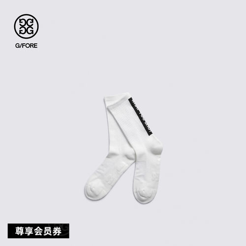G/FORE吉福官方春夏新品CREW SOCK男士高尔夫运动袜