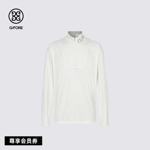 G/FORE吉福官方男士高尔夫服装QUARTERZIP INNER半拉链打底衫