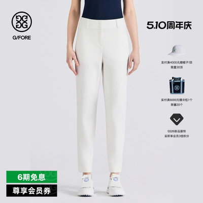 G/FORE吉福官方春夏新品女士高尔夫服装STRAIGHT LEG PANT长裤