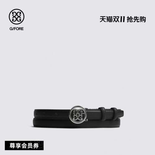 G/FORE吉福官方春夏新品CLASSIC BUCKLE BELT(WOMEN)女士腰带