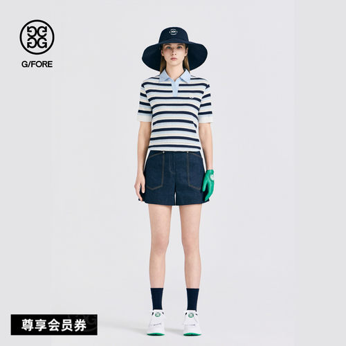 G/FORE吉福官方早秋新品女士高尔夫服装POCKET SHORT短裤